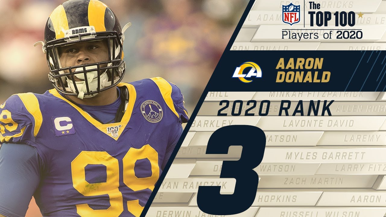 #3: Aaron Donald (DT, Rams) | Top 100 NFL Players of 2020