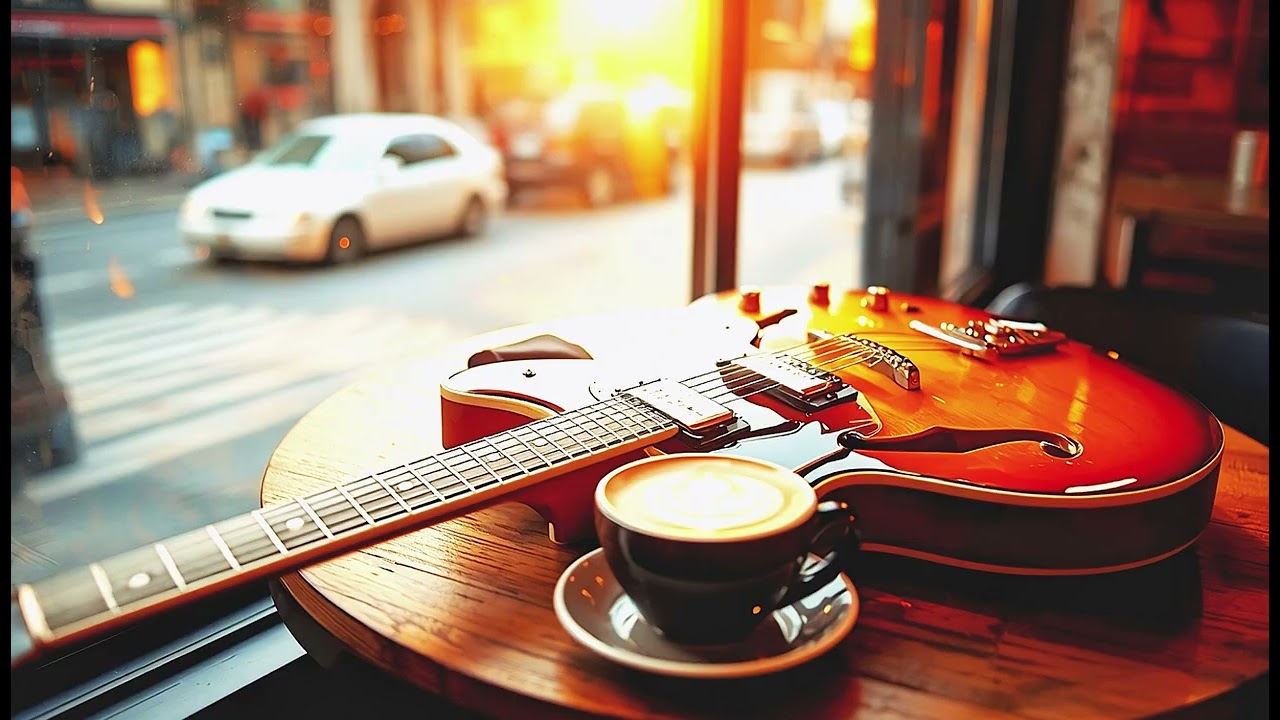 Fingerstyle Jazz Guitar Songs – Relaxing Instrumental Café Music