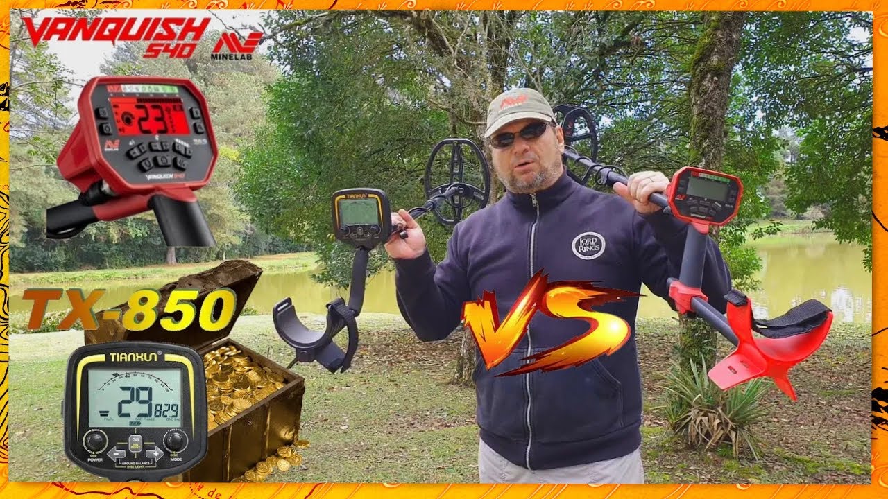 QUAL É O MELHOR DETECTOR pra COMPRAR em 2023 - TX 850 ou VANQUISH ?