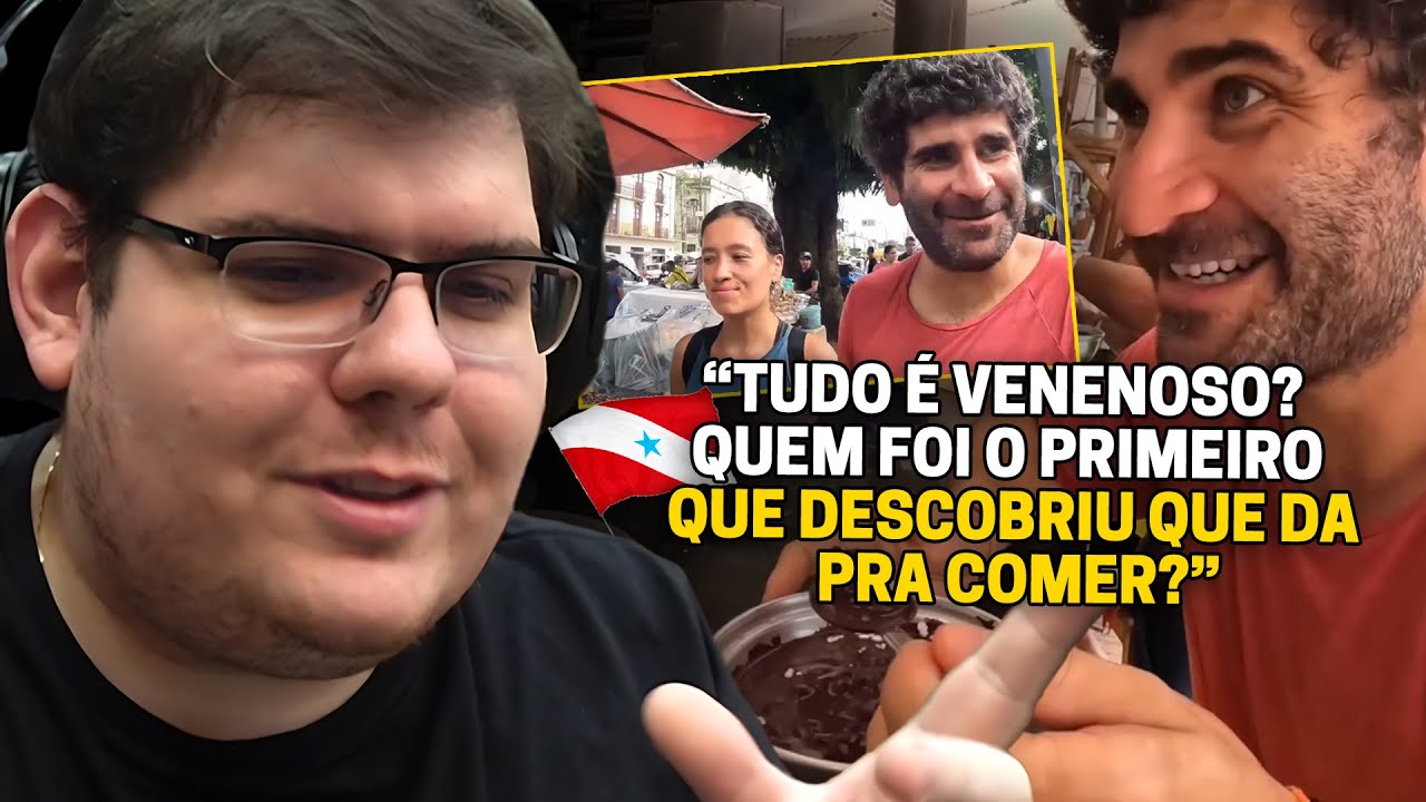 CASIMIRO REAGE: A MAIOR FEIRA A CÉU ABERTO DA AMERICA LATINA - MUNDO SEM FIM | Cortes do Casimito