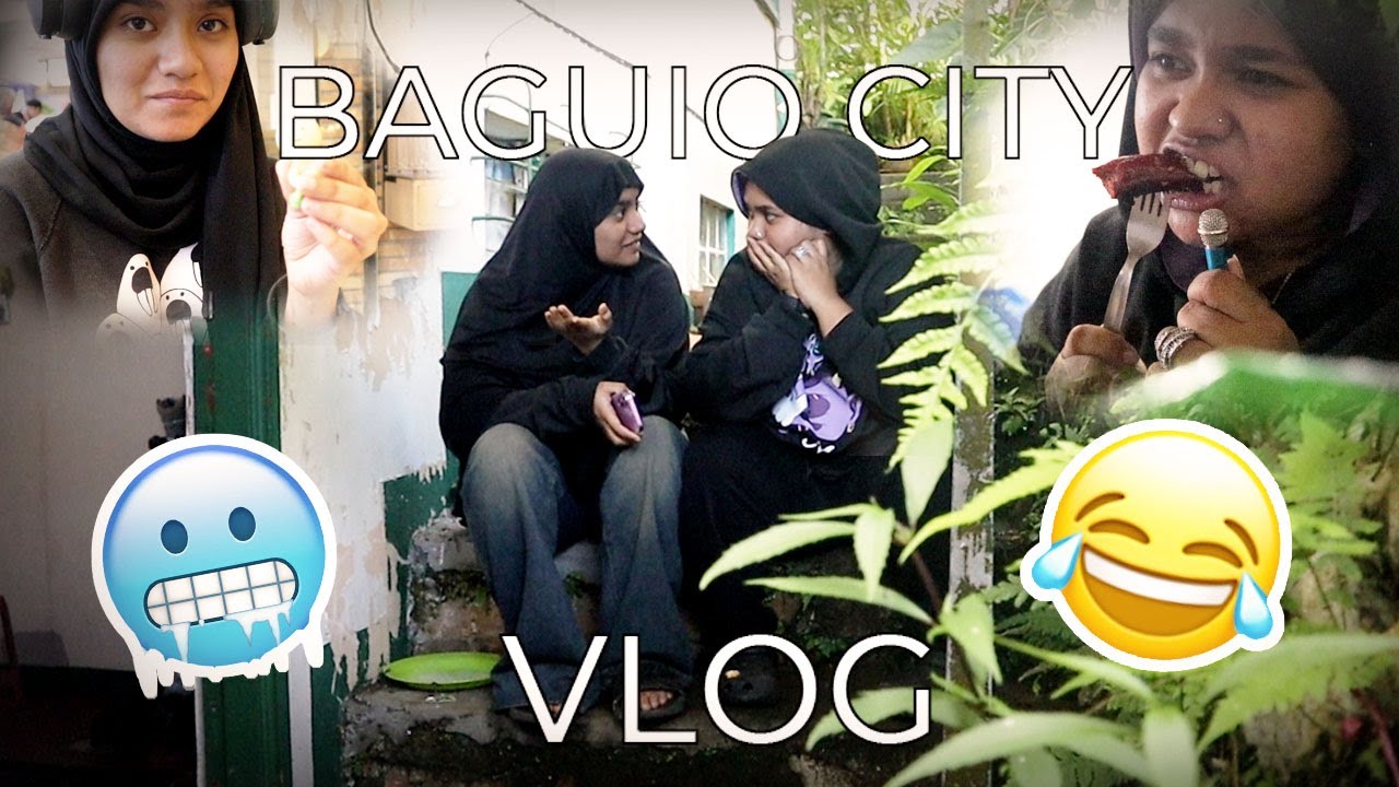 A DAY IN BAGUIO CITY!!! (VLOG) 🌫️🌦️