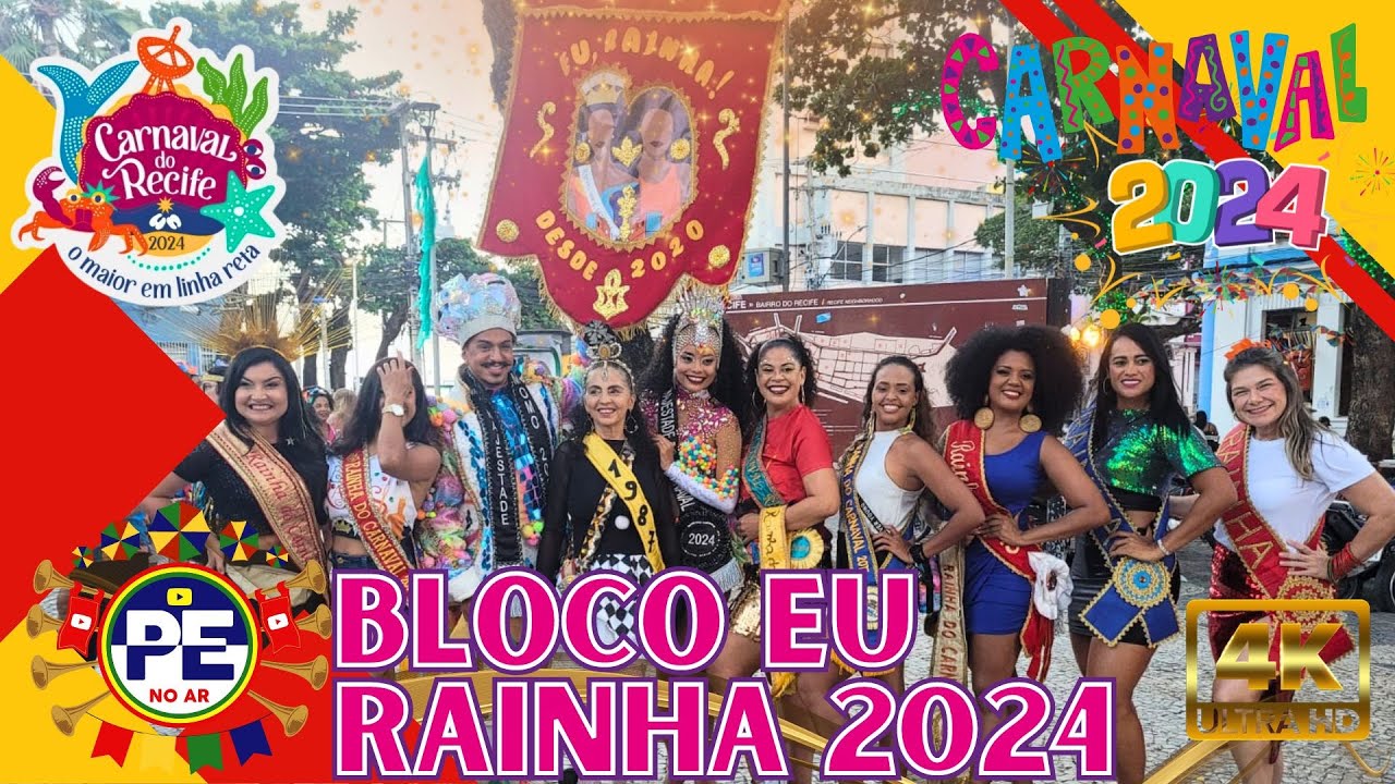 [CARNAVAL 2024] UM ENCONTRO DE REALEZAS E GERAÇÕES BLOCO EU RAINHA - CARNAVAL 2024