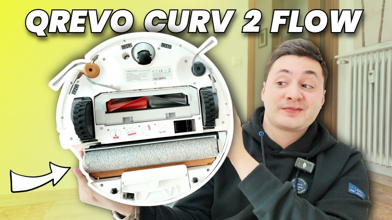 ROBOROCK QREVO CURV 2 FLOW - Robot con RULLO alla portata di tutti
