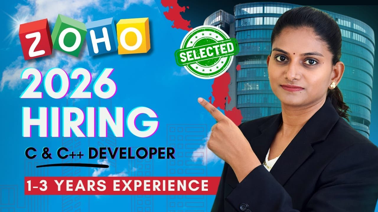Zoho Official Hiring 🔥 Experience Irukaa? Must Watch! ✅