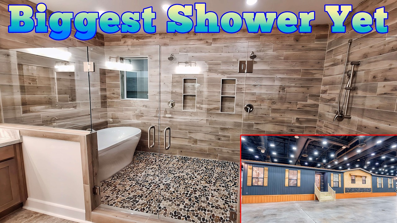 The BEST HOME on the market with it's massive shower and 2 wood burning fireplaces.