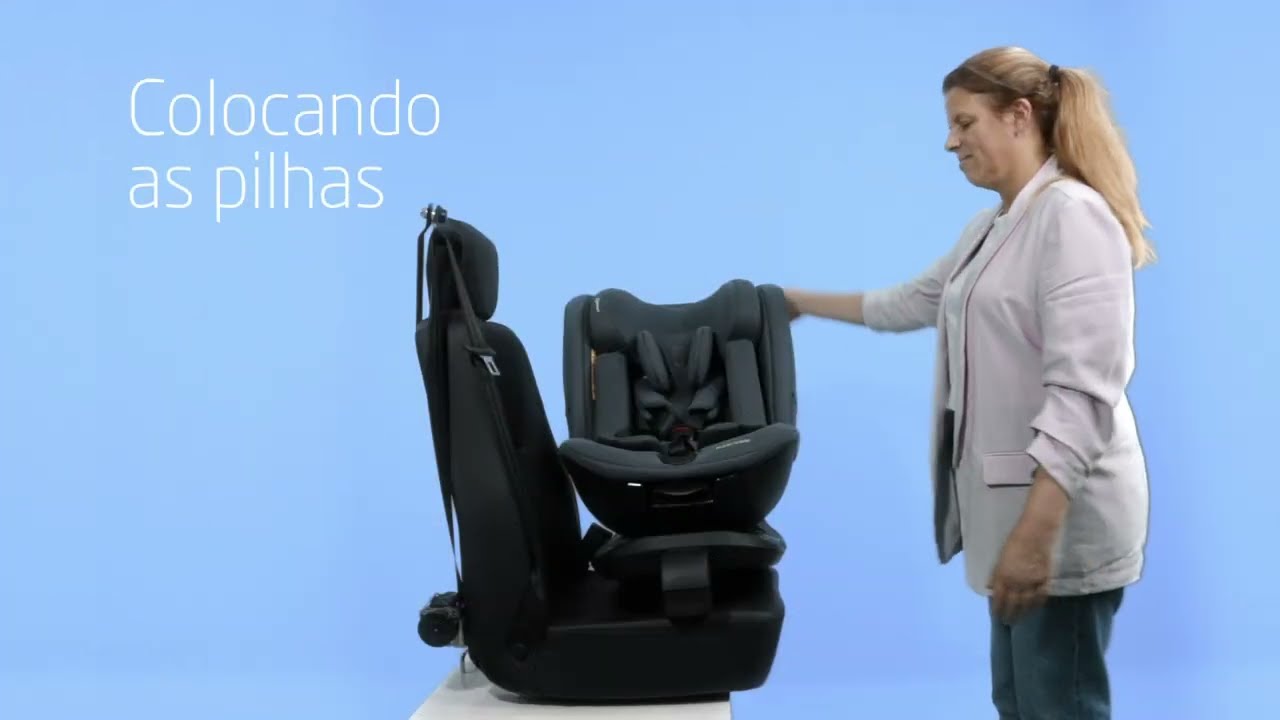 Cadeirinha Maxi-Cosi Spinel 360 Plus | Colocar pilhas