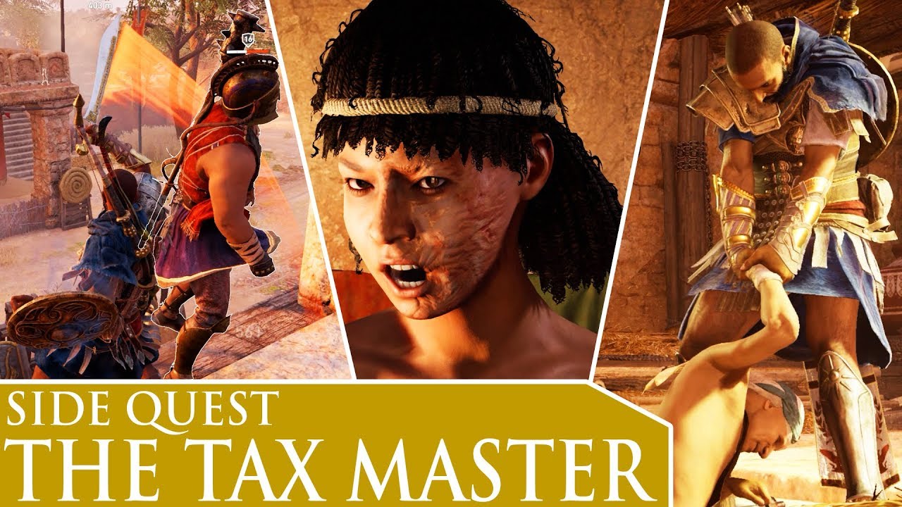 Assassin's Creed: Origins - The Tax Master (side quest)