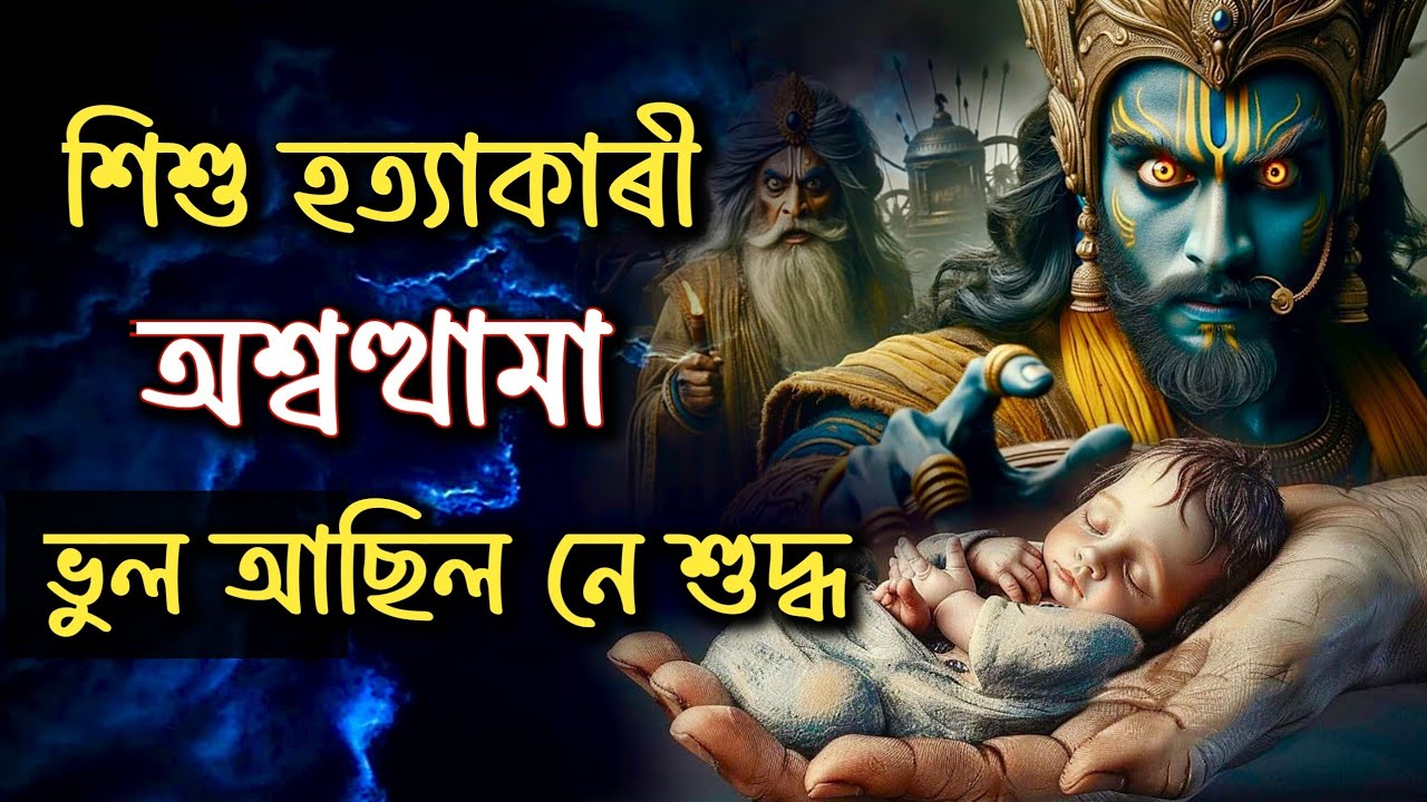 শিশু হত্যাকাৰী অশ্বত্থামা ভুল আছিল নে শুদ্ধ | Ashvatthama #aswathama #mahabharat #mahabharatstory