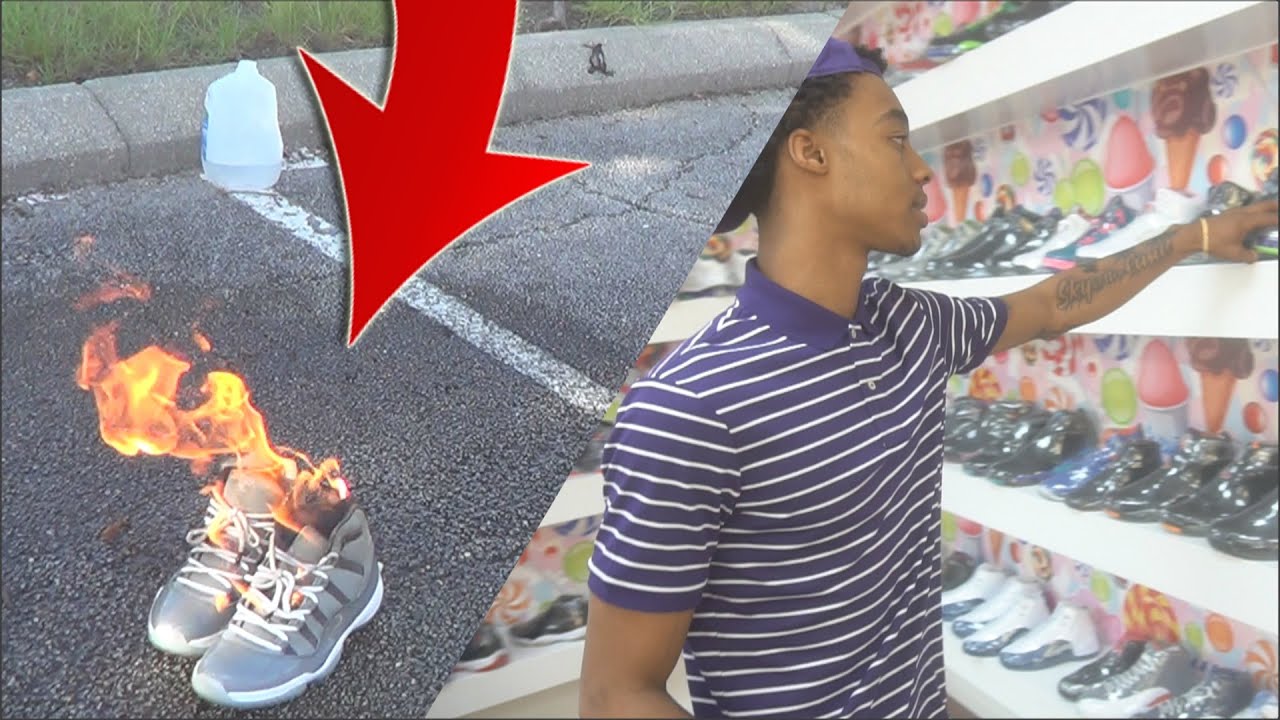 BURNED MY COOL GREY 11's! EXTREME 1v1 AGAINST Prettyboyfredo GONE WRONG! + COPPING Heat