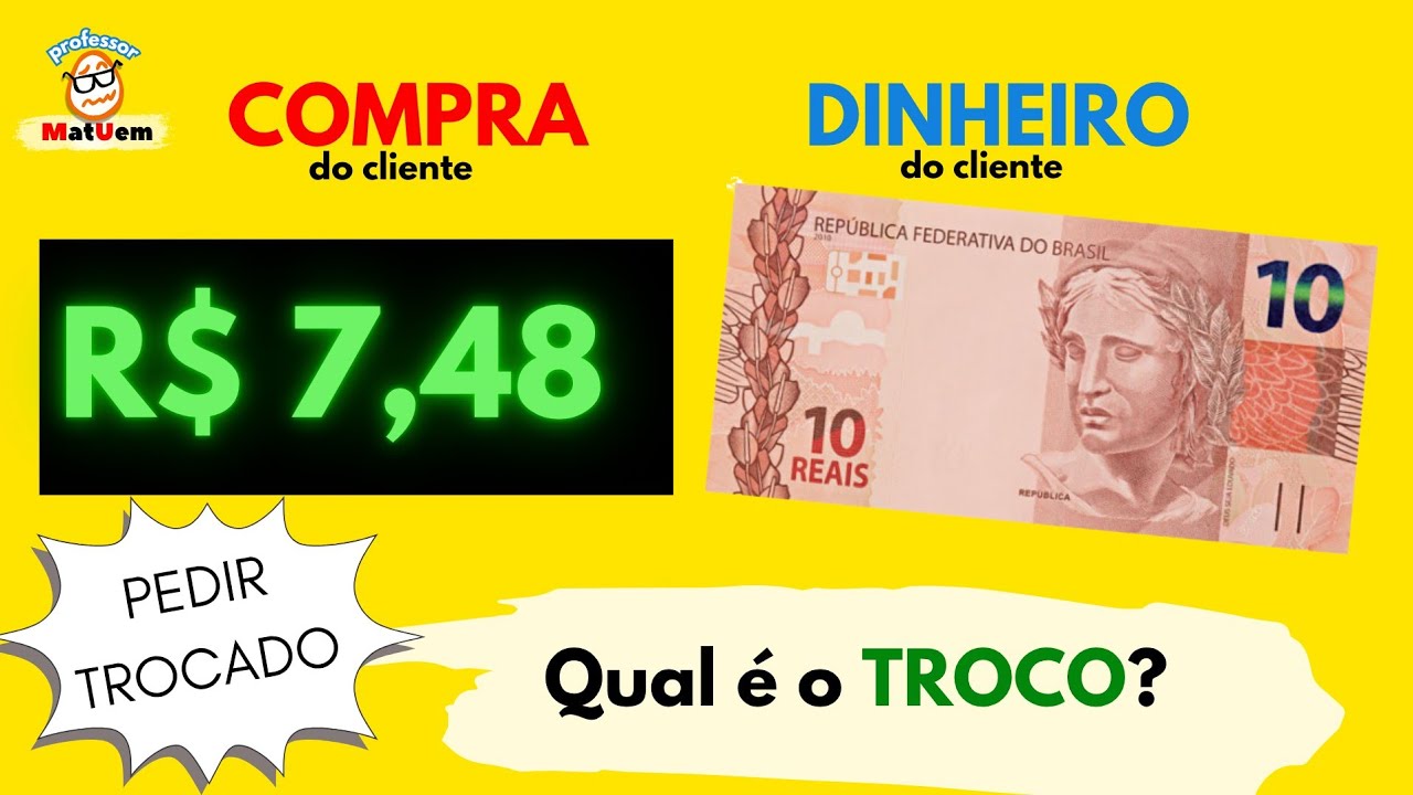 Aprenda como voltar o TROCO EM DINHEIRO do jeito certo com este passo a passo  ❗️ Compra R$ 7,48