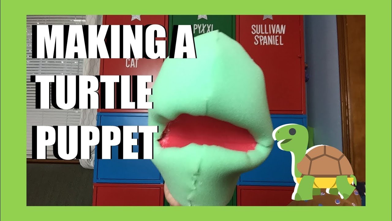 Making a Turtle Puppet! Monday Livestream