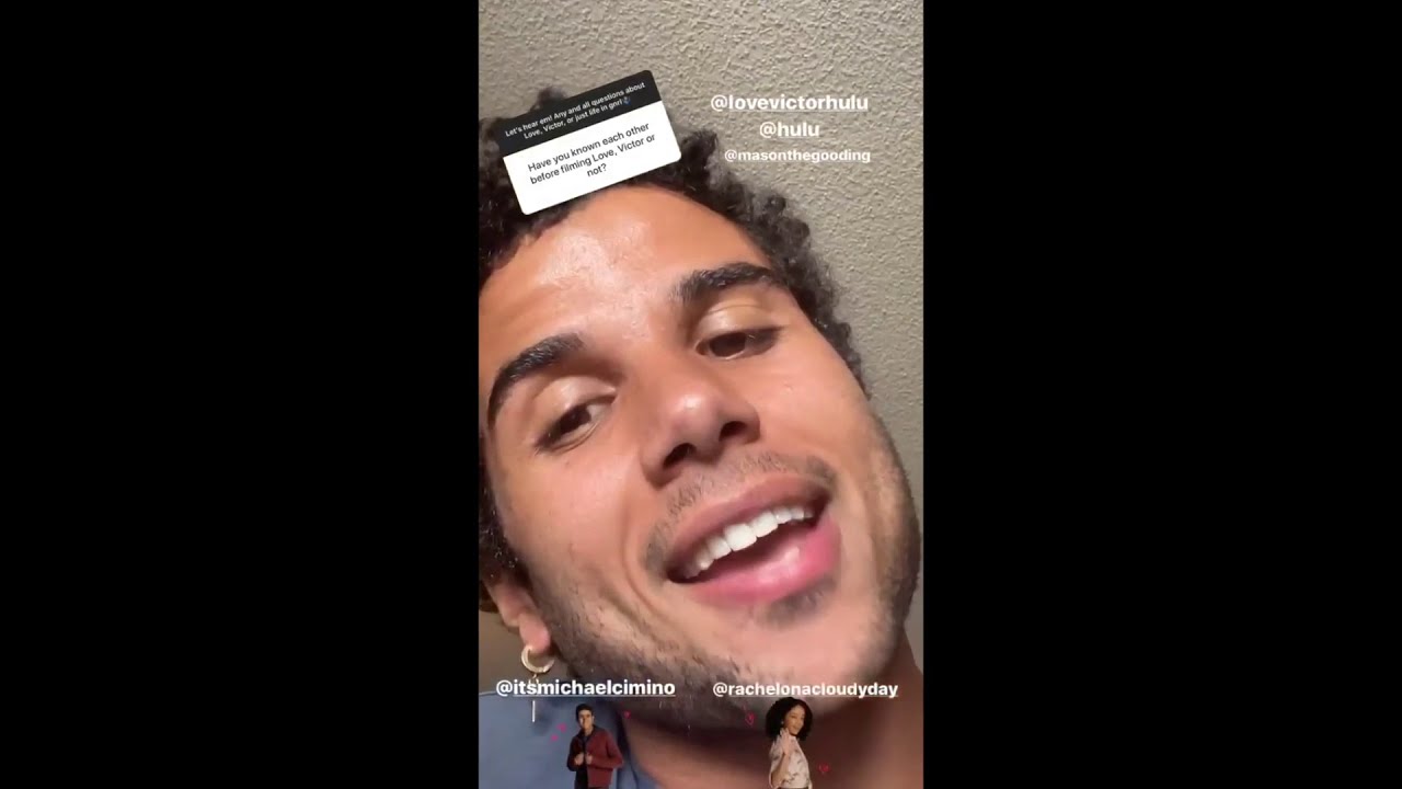 Mason Gooding taking over Hulu's instagram account