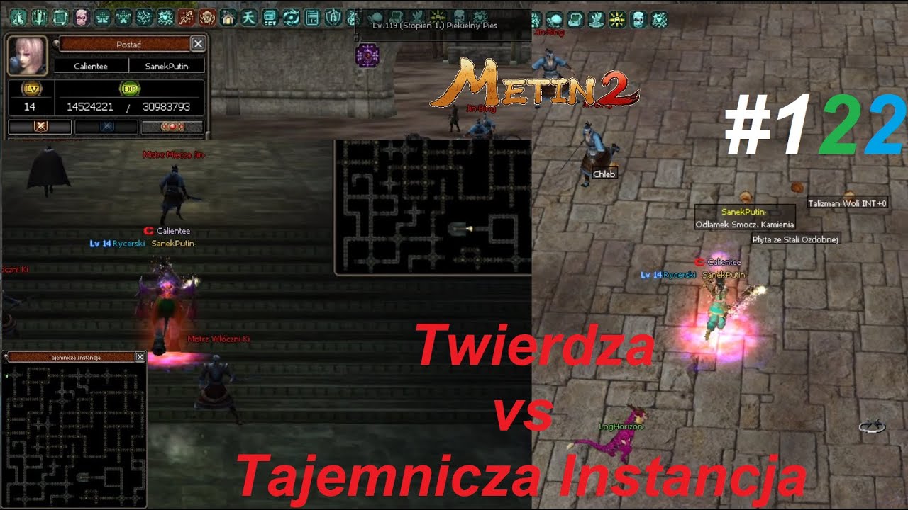 Metin2.PL Polska Mixtape#122 Drop z Wieży / Exp na Twierdzy vs Exp w Tajemniczej Instancji + KONKURS