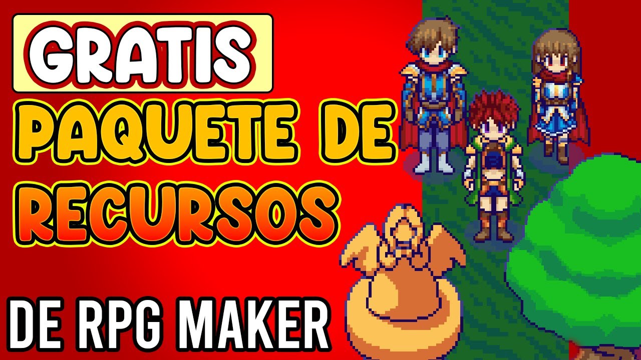 RPG Maker MZ Paquete de recursos gratis.🏰🚀