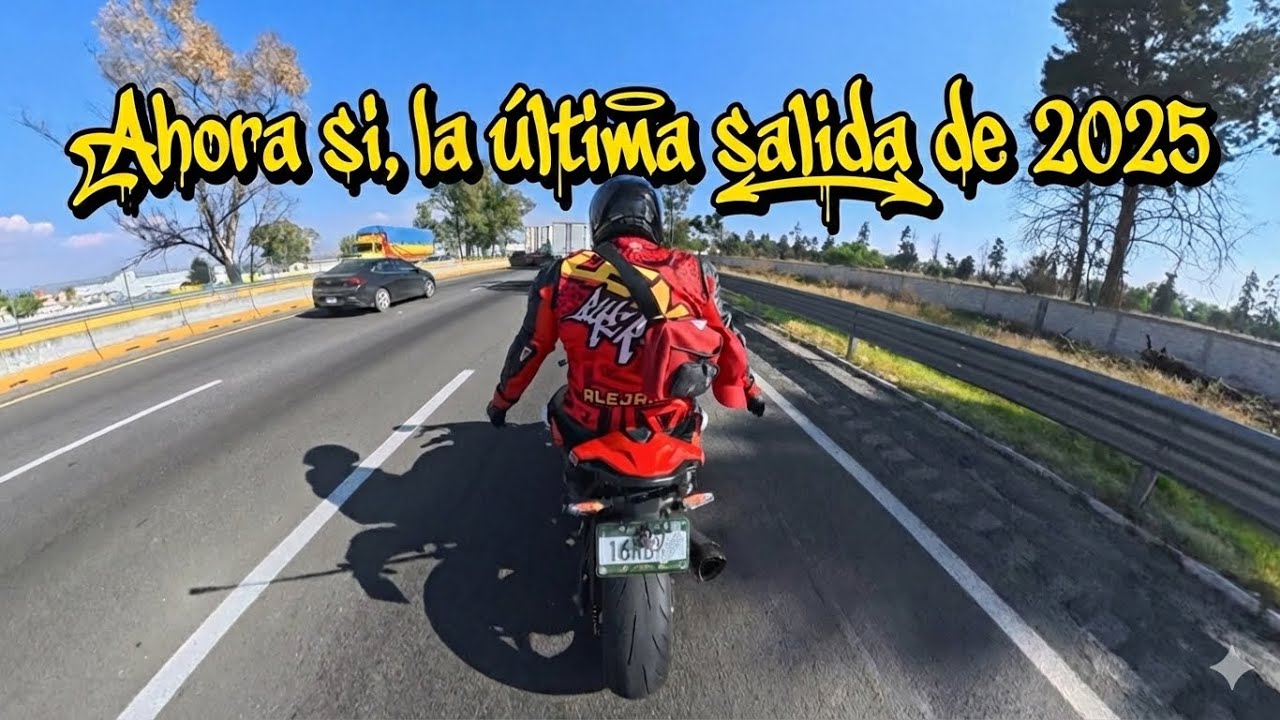 Ahora si, la última salida de 2025 | BMW S1000RR | 4K | Insta 360X5 | Méx-Pue | 27 de Diciembre 2025