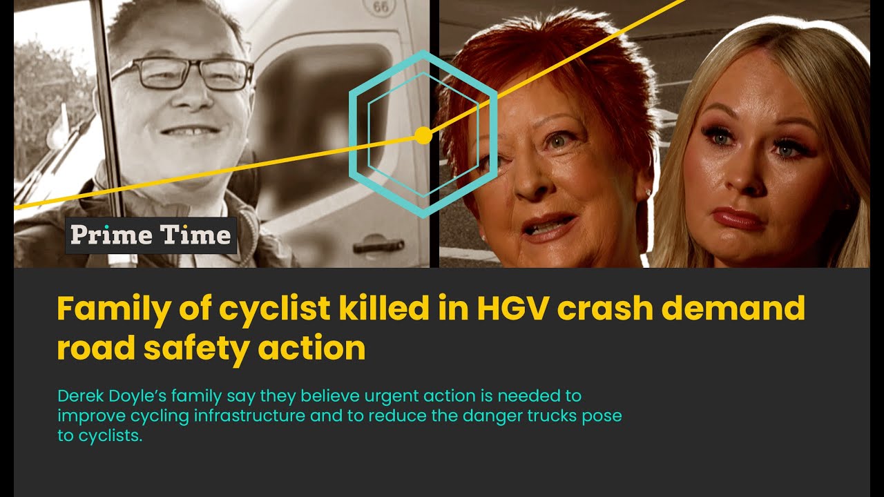Family of cyclist killed in HGV crash demand road safety action