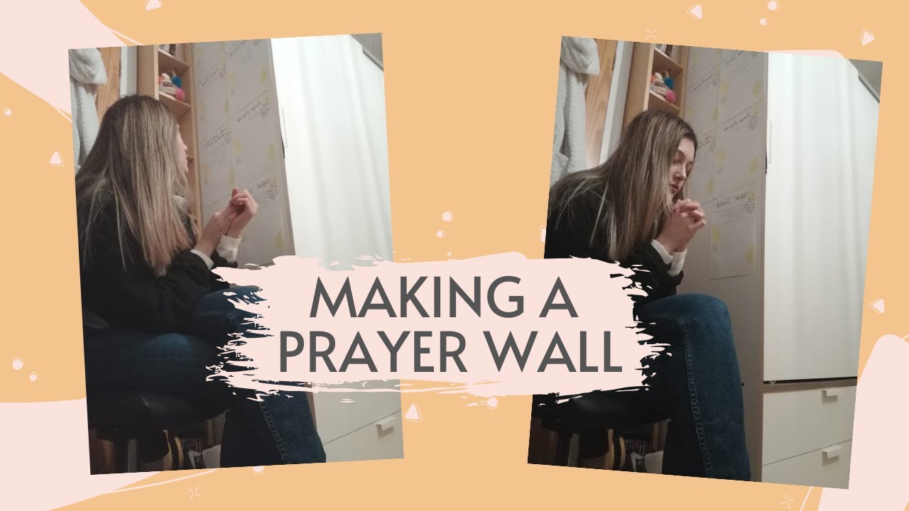 Making a prayer wall! (DIY war room for small spaces)