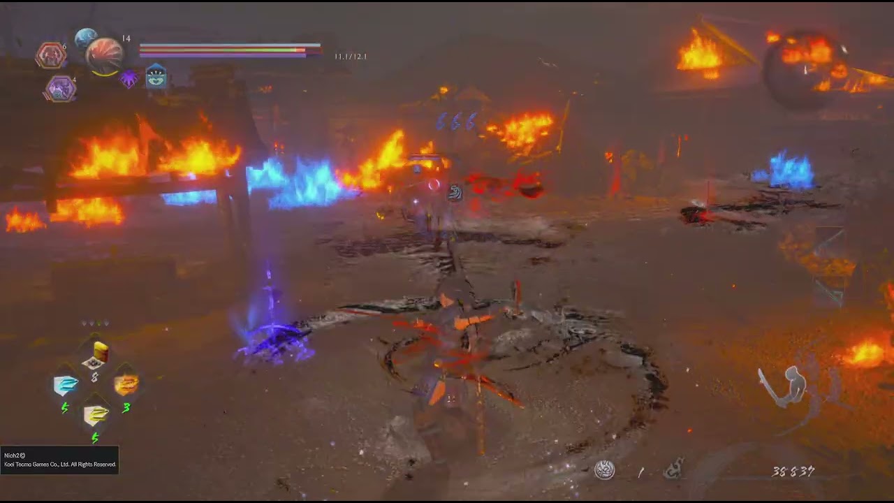 Nioh 2 - The Frenzied Blaze