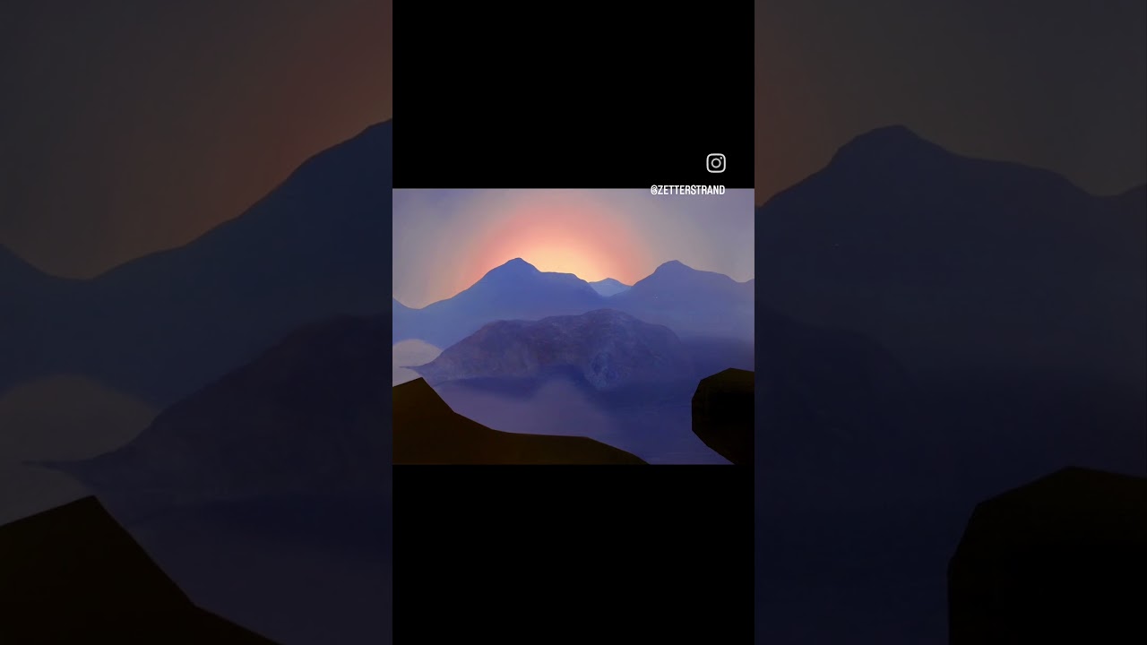 Minecraft original painting reveal 12/25 