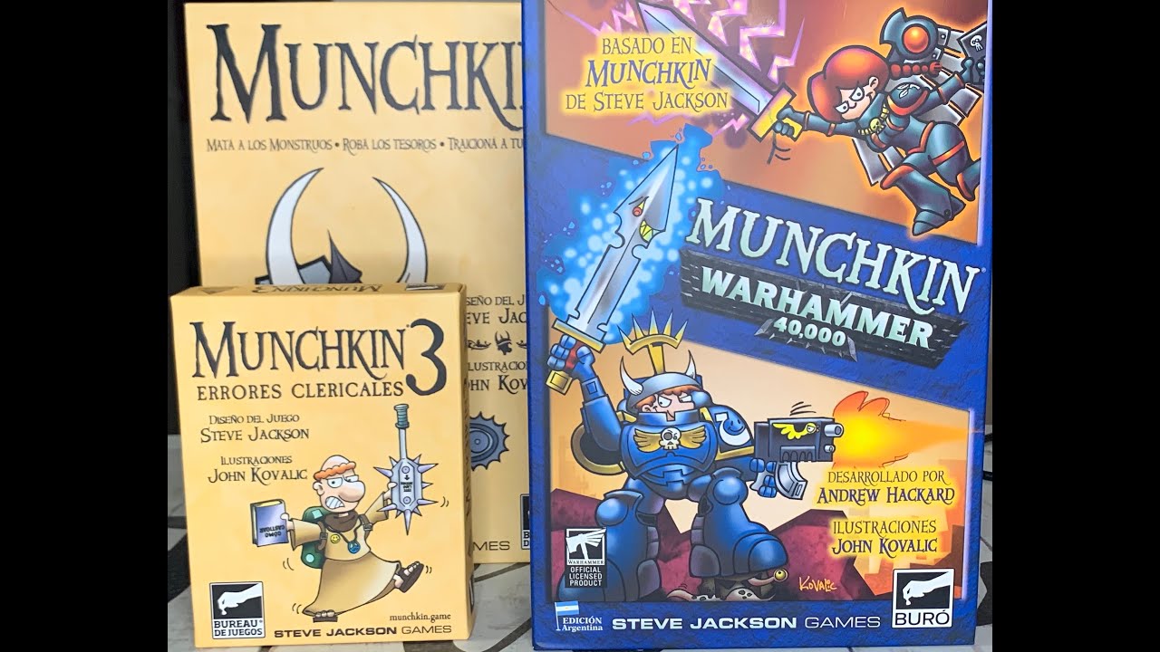 Y Si Jugamos Algo? | Munchkin 3 y Munchkin Warhammer 40000