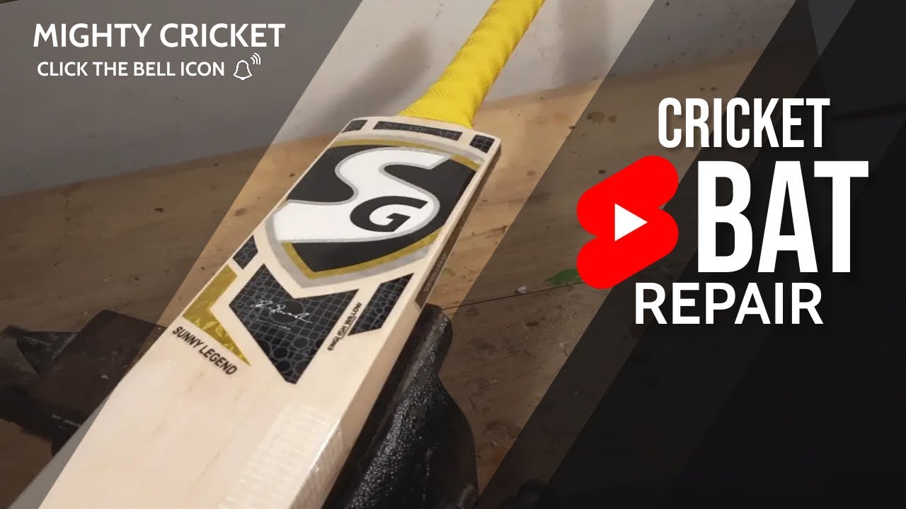 Another cricket bat repair 