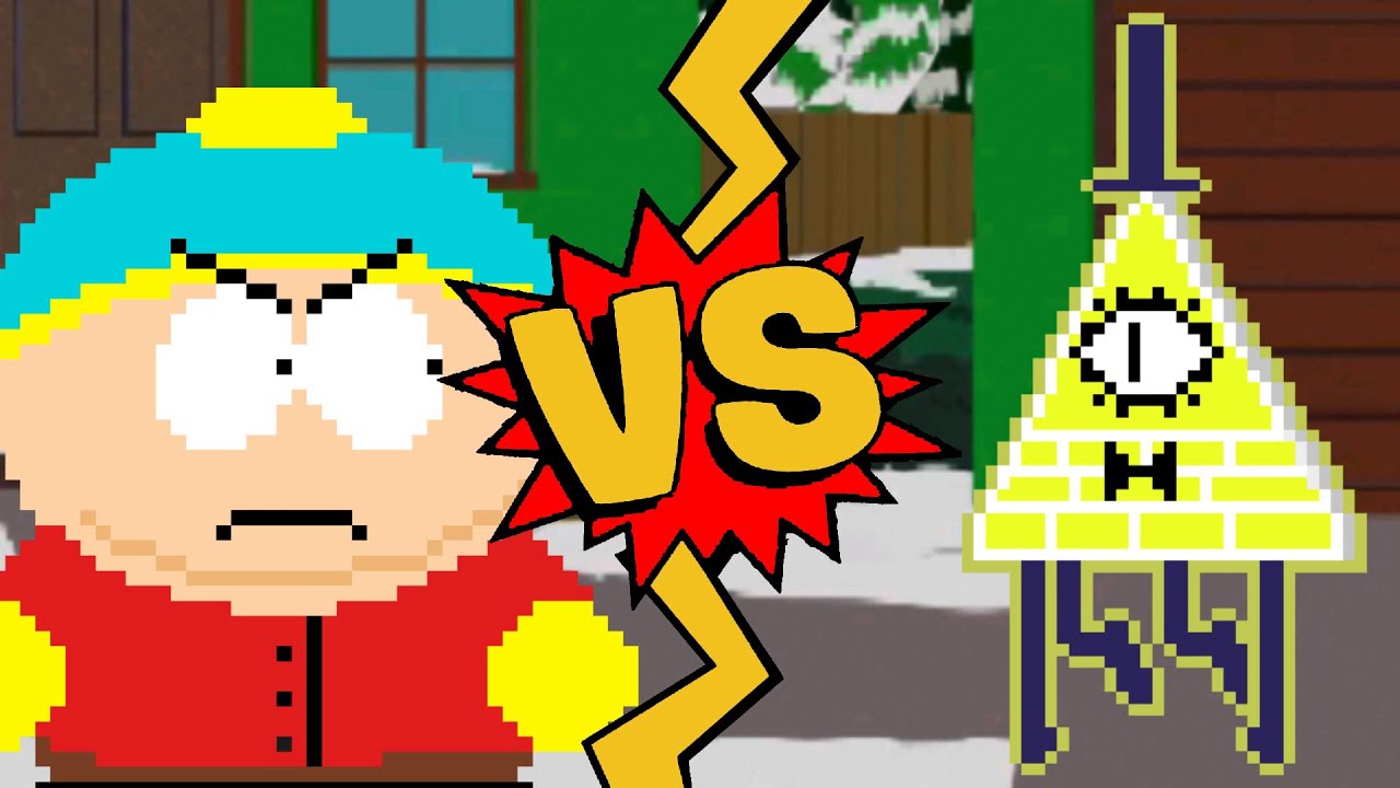M.U.G.E.N Battles | Eric Cartman vs Bill Cipher | South Park vs Gravity Falls