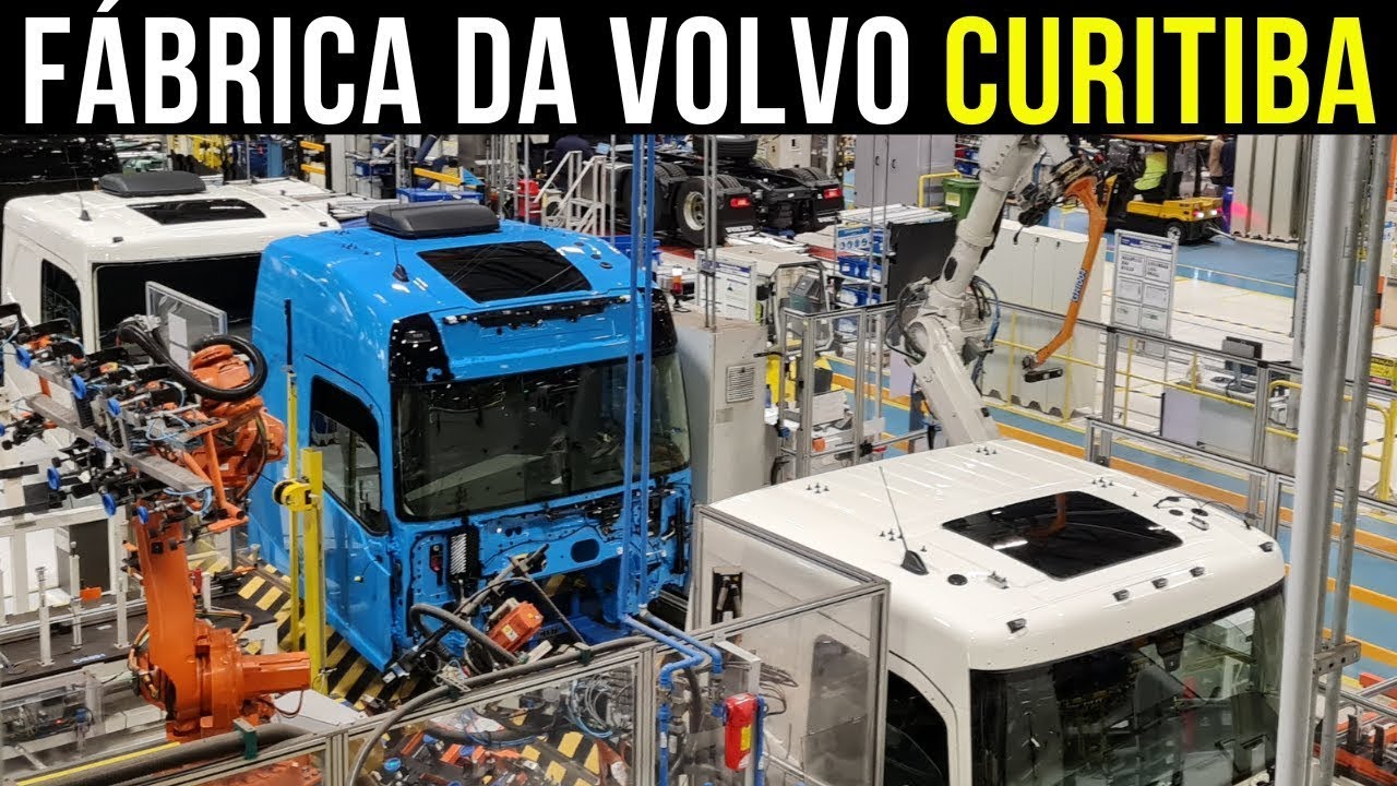 Visitamos a fábrica da Volvo em Curitiba [Caminhões | Ônibus | Motores]
