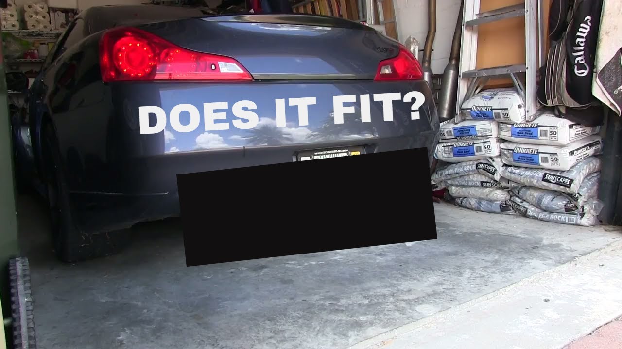 Will a 370Z Exhaust Fit on a G37?