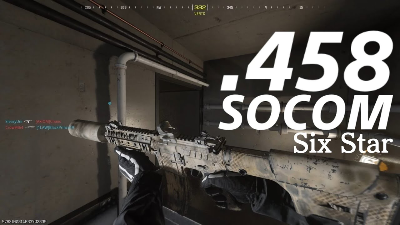 .458 SOCOM Six Star Map Call of Duty Modern Warfare 3 Hardcore Multiplayer Gameplay 4K