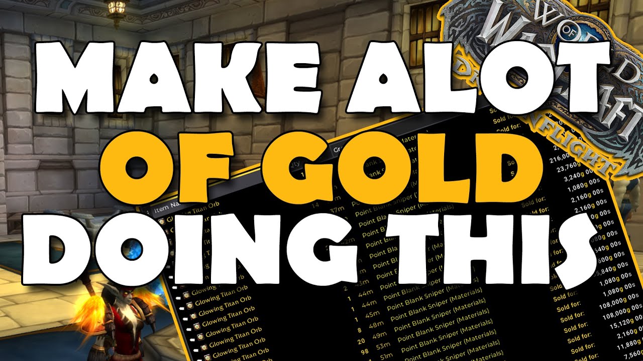 How To Make ALOT OF GOLD Resetting Items Market Price!