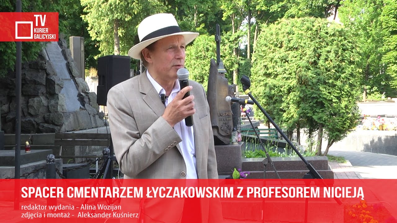 Spacer Cmentarzem Łyczakowskim z profesorem Nicieją