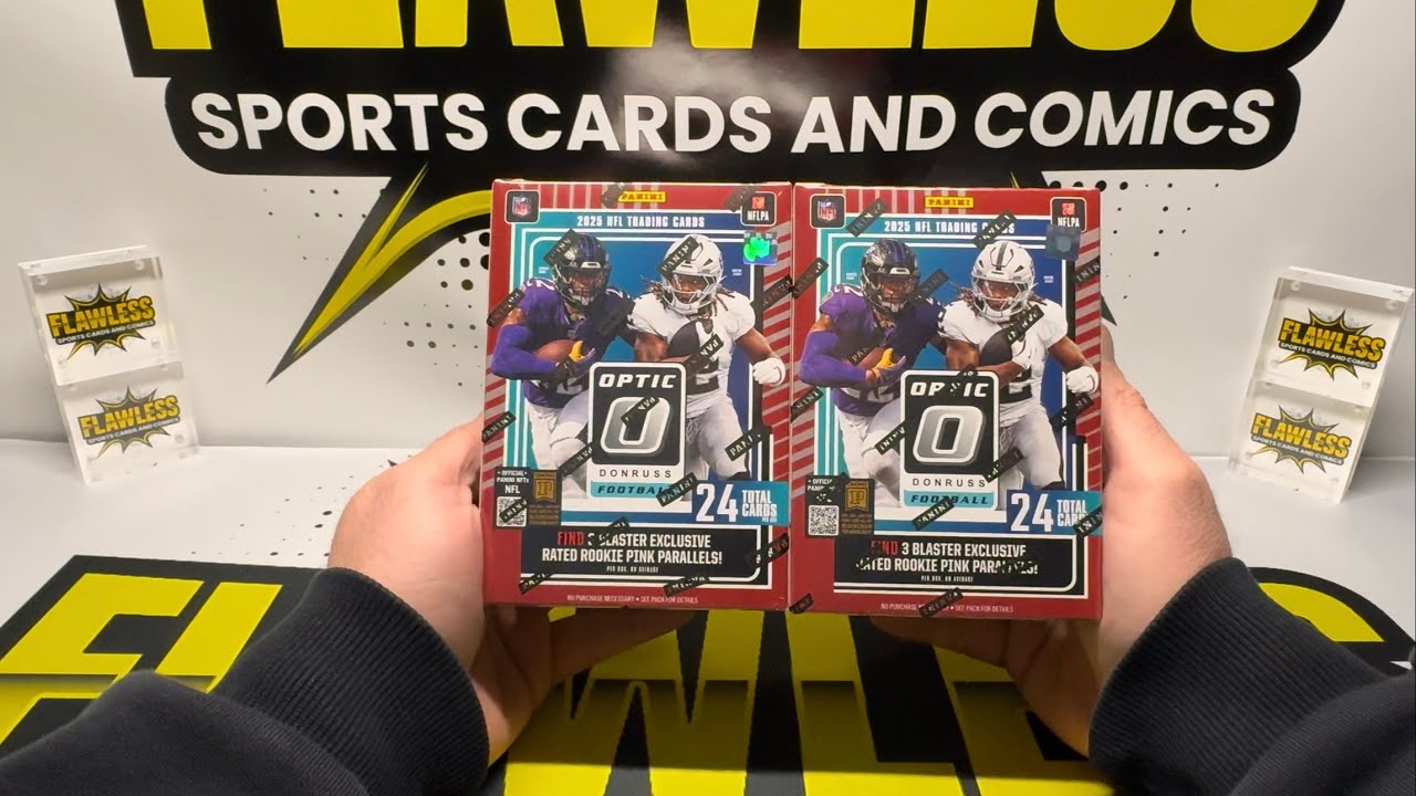  2025 NFL Optic Football Blasters Opening - Best panini Retail Product? 
