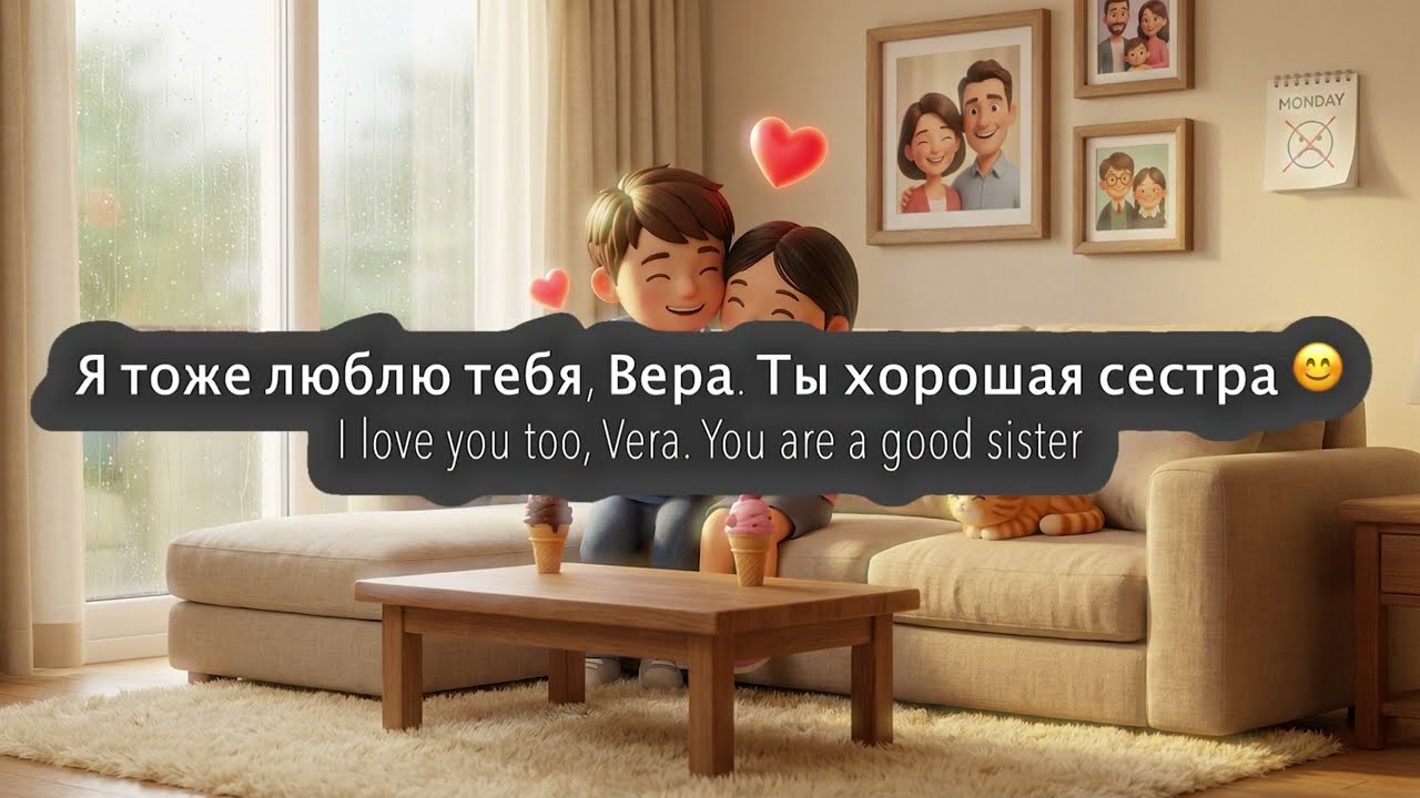 Learn Russian with a Cute Story 💕 Love & Feelings Vocabulary for Beginners
