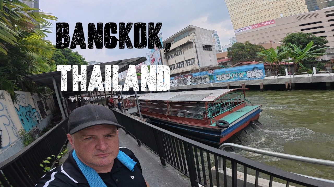 🇹🇭High Speed (400HP)Drag Boats Bangkok Canals Fast? Yes?| Coffee Deal Pier American Backpacker