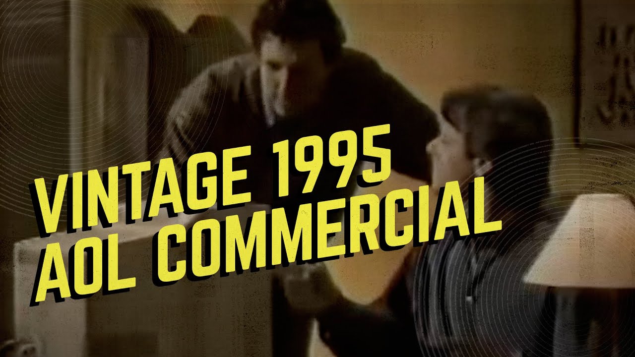 AOL commercial from 1995 | 