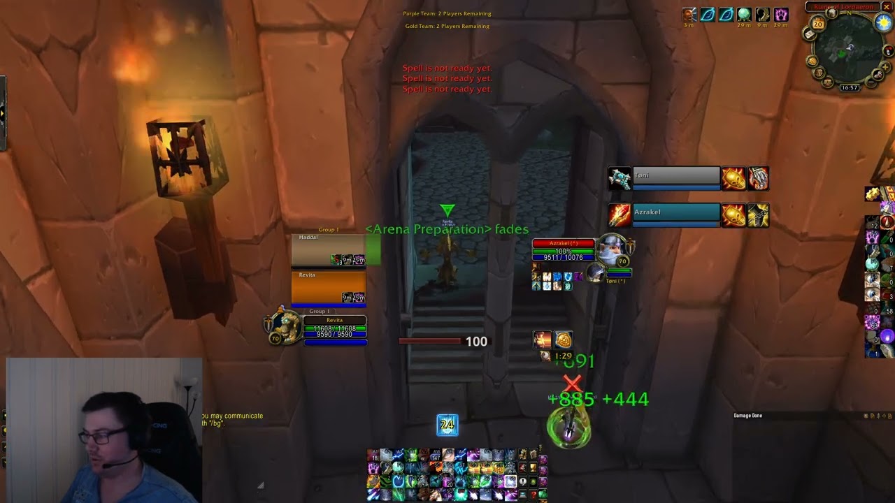 Warrior/Druid TBC Arena ~2400 rated 20.04.22 *we back*
