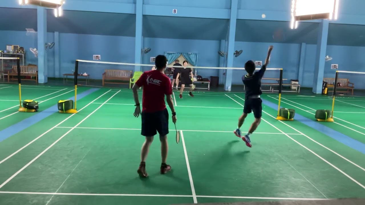 03-02-22 Badminton at DP Court