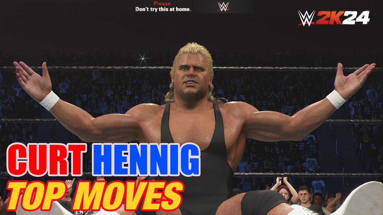 MR PERFECT (CURT HENNIG) TOP MOVES, SIGNATURES, FINISHER | WWE 2K24