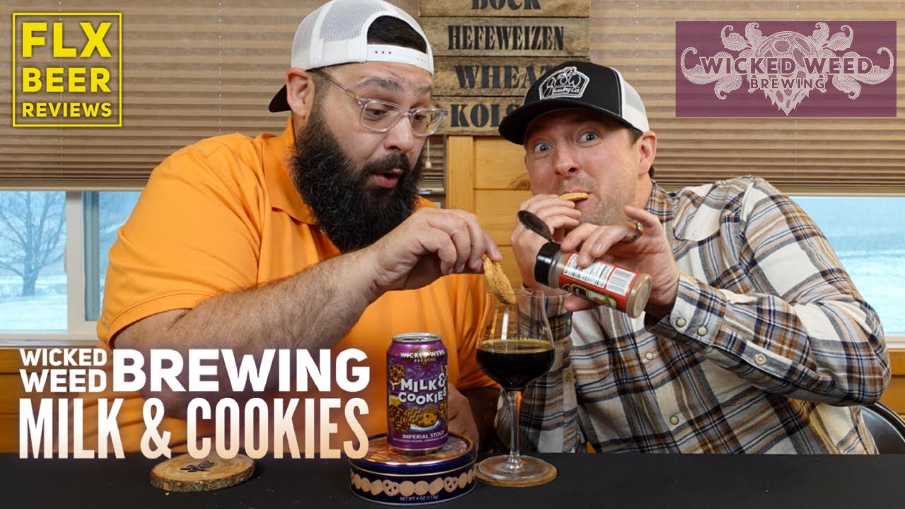 Wicked Weed Brewing | Milk & Cookies (Imperial Milk Stout) | Beer Review #504
