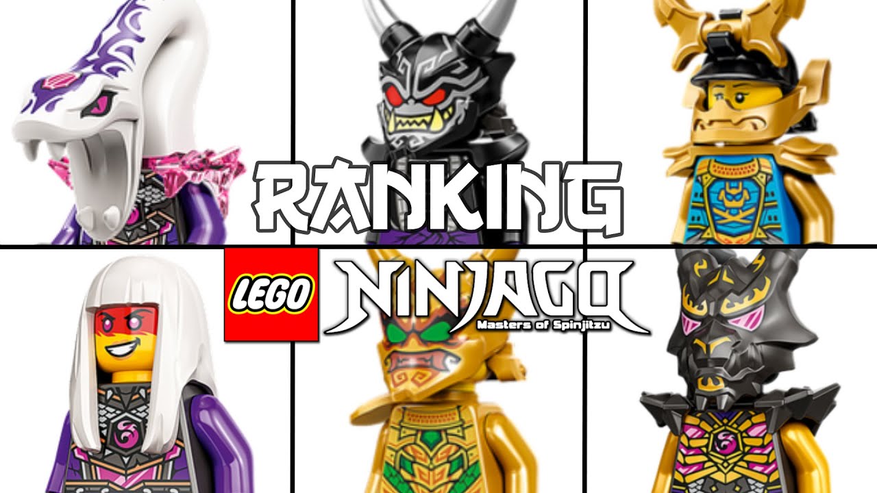 ALLE 30 Crystalised Figuren GERANKED | Lego Ninjago Deutsch