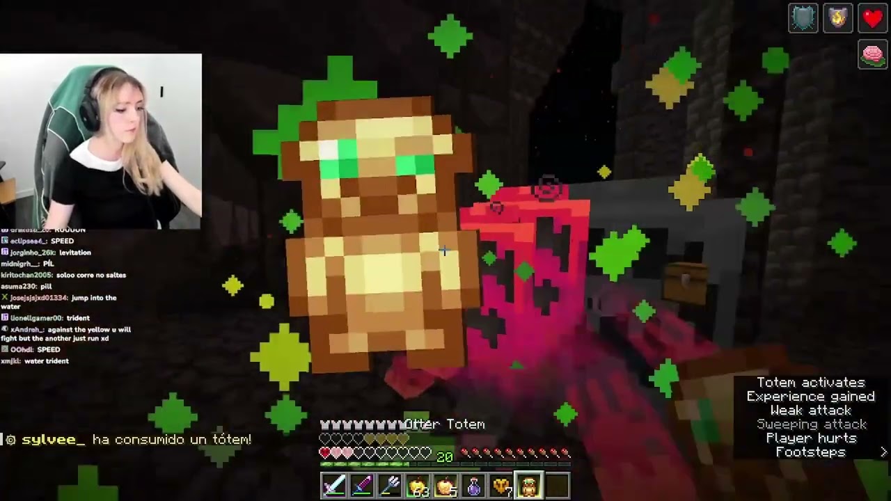Sylvee popea 9 totems (antes de morir)