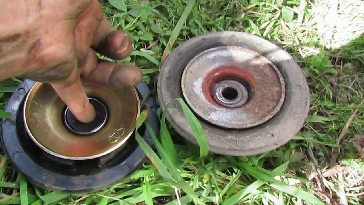 замена шаровой опоры и опорного подшипника на Chery Amulet