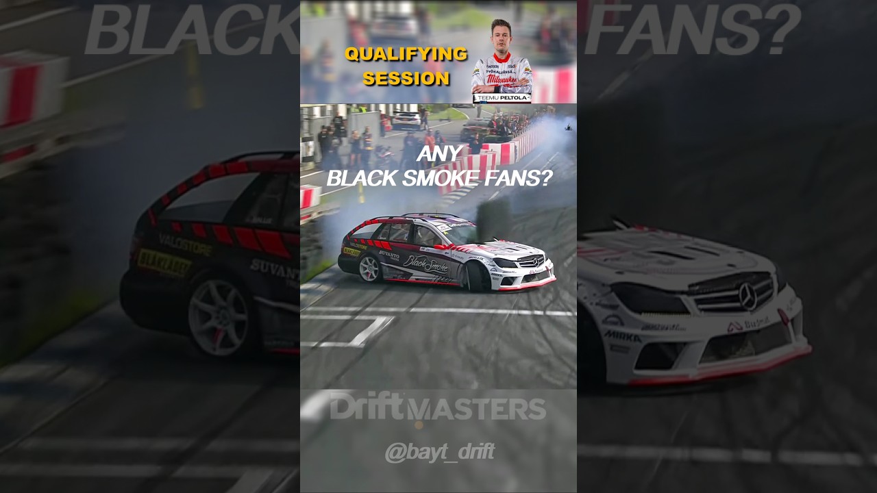 Teemu Peltola BEST Qualifying run in Finland Drift Masters 2025 Round 3 #driftmasters #dmec #drift