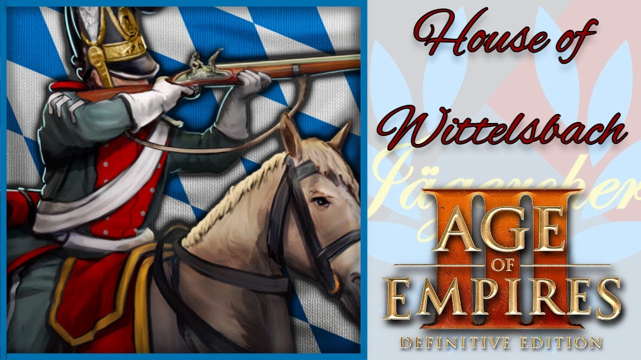 HOUSE OF WITTELSBACH UNITS & TECHS | AOE III: DE Knights of the Mediterranean DLC | [KotM]