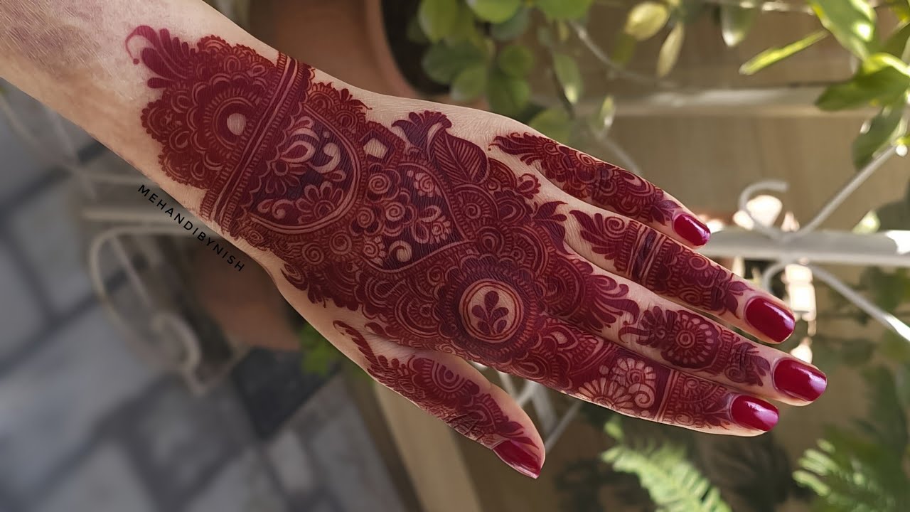पाकिस्तानी मेहंदी डिजाइंस|| arabic mehandi design ✨ for Eid 🌛