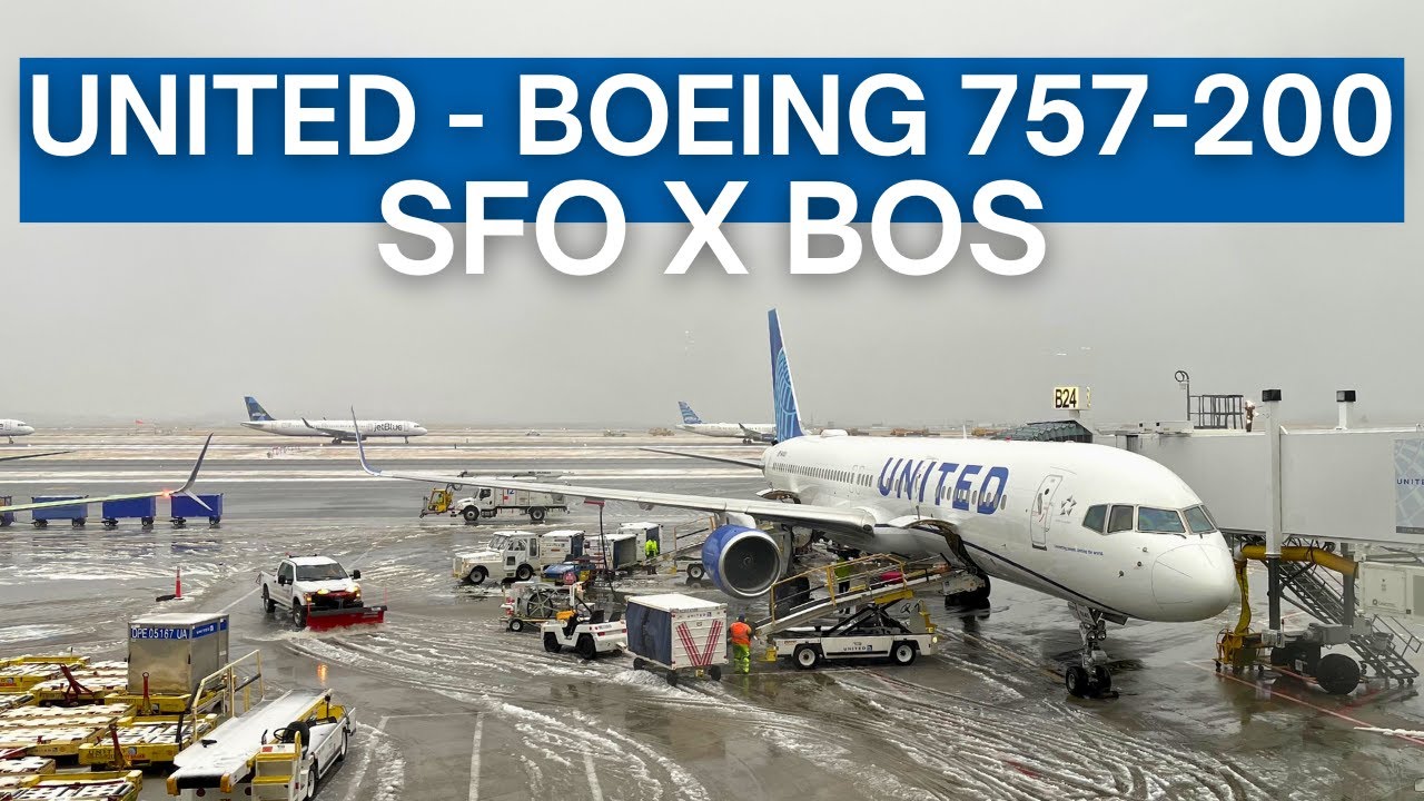 TRIP REPORT | United Airlines - Boeing 757-200 - San Francisco (SFO) to Boston (BOS) | Economy