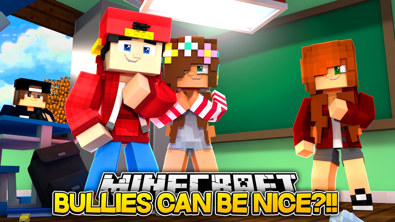 Minecraft Adventure - TEACHING MARIA THE BULLY TO BE NICE!!