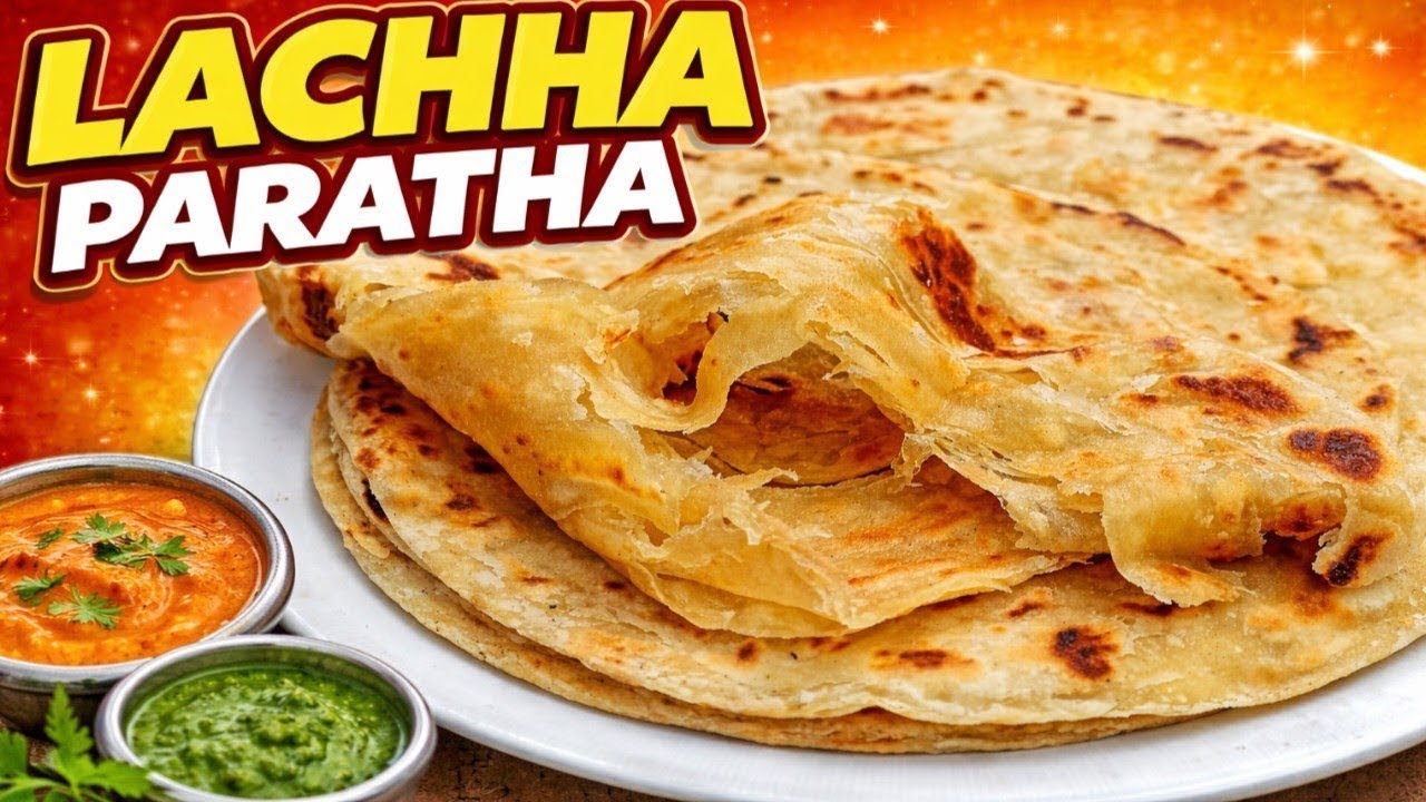 آسان اور مزیدار🤤اتنا جسے روز بنانے کا دل کرے🔥 Winter Special Lacha Paratha Recipe 