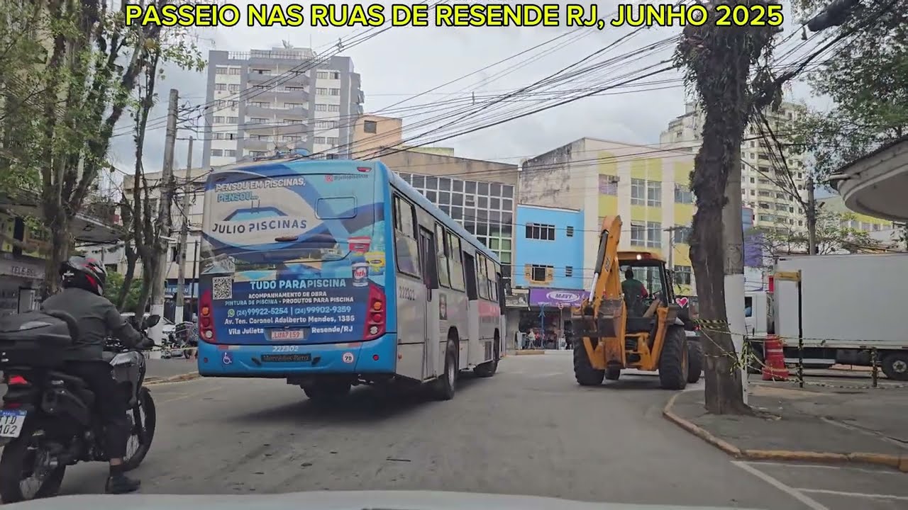 PASSEIO PELAS RUAS DE RESENDE RJ, JUNHO 2025.