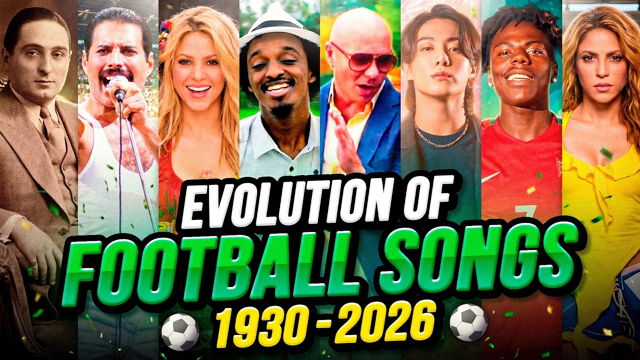 The Evolution of Football World Cup Songs (1930 - 2026)